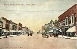 Mitchell Street, Looking North Postcard