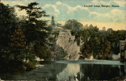 Lovers' Leap Bangor, ME Postcard Postcard