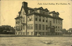 Public School Building Postcard