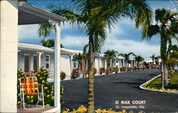 Si Mar Court St. Augustine, FL Postcard Postcard