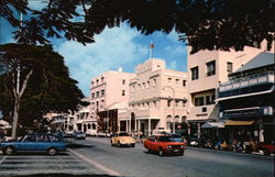 View of Front Street Postcard