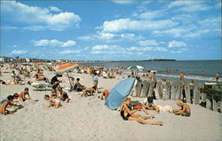 Hampton Beach - "A Picture is worth a Thousand Words" Postcard