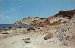 Gay Head Cliffs Martha's Vineyard, MA Postcard Postcard