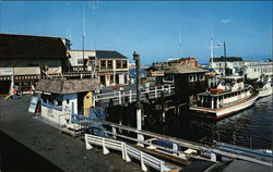 Fisherman's Wharf Monterey, CA Postcard Postcard