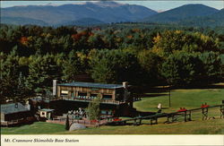 Mt. Cranmore Skimobile Base Station Postcard