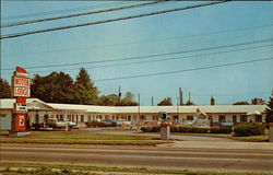 Columbus Motor Lodge Ohio Postcard Postcard