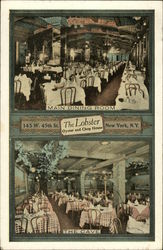 The Lobster - Main DIning Room and The Cave New York, NY Postcard Postcard