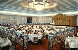 The Emerald Room of The Shamrock Hilton Postcard