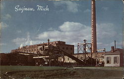 Michigan Sugar Co. Plant Carrollton, MI Postcard Postcard