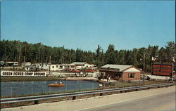 Green Acres Mackinaw City, MI Postcard Postcard