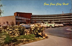 San Jose City Hall California Postcard Postcard