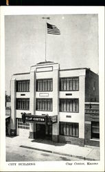 City Building Clay Center, KS Postcard Postcard