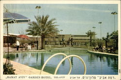 Ramat Aviv Garden Hotel Tel Aviv, Israel Middle East Postcard Postcard