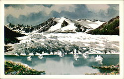 Alaska's Mendenhall Glacier Postcard Postcard