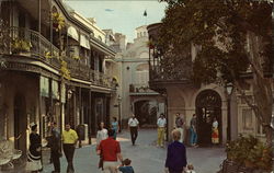 New Orleans Street Anaheim, CA Disney Postcard Postcard