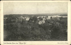 North Shapleigh from Whitten Hill Maine Postcard Postcard