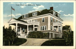 Trull Hospital Biddeford, ME Postcard Postcard