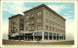 Hotel Clifford Portland OR Postcard