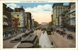 Canal Street Postcard