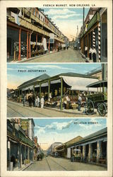 French Market New Orleans, LA Postcard Postcard