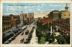 Franklin Street, Looking North Tampa, FL Postcard Postcard