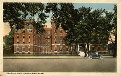 Colonial Hotel Postcard