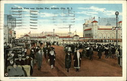 Boardwalk near Garden Pier Postcard