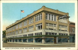 Sperry's Department Store Postcard