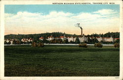 Northern Michigan State Hospital Postcard