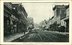 Main Street, Deadwood, S. D South Dakota Postcard Postcard