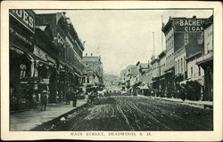 Main Street View Postcard