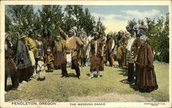 The Wedding Dance Pendleton, OR Postcard Postcard