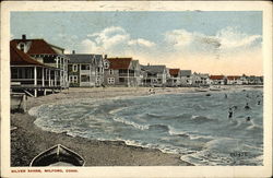 Silver Sands Milford, CT Postcard Postcard