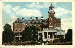 St. Vincent Hospital Postcard