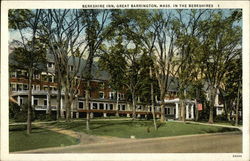 Berkshire Inn in the Berkshires Great Barrington, MA Postcard Postcard