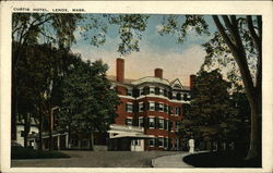 Curtis Hotel Lenox, MA Postcard Postcard