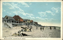 Beach Scene Postcard