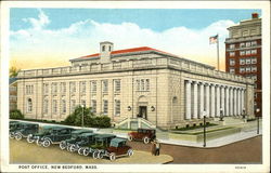 Post Office, New Bedford, Mass Postcard