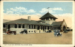 NY, NH & H Station Fall River, MA Postcard Postcard