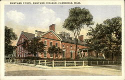 Harvard Union, Harvard College Postcard