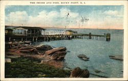 The Shore and Pier Postcard