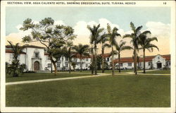 Sectional View, Agua Cliente Hotel Tijuana, Mexico Postcard Postcard