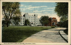 Boys' and Girls' Home of Refuge Cincinnati, OH Postcard Postcard