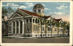 Baptist Church Postcard