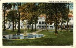 The Maplewood Pittsfield, MA Postcard Postcard