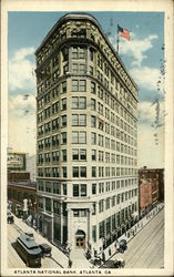 Atlanta National Bank Georgia Postcard Postcard