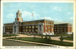 Maryland Casualty Administration Bldg Postcard