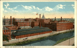 Brown and Sharpe Mfg. Co Postcard