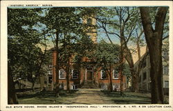 Old State House, Rhode Island's "Independence hall", Providence, R. I Postcard Postcard