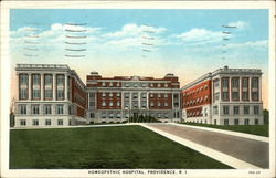 Homeopathic Hospital Postcard